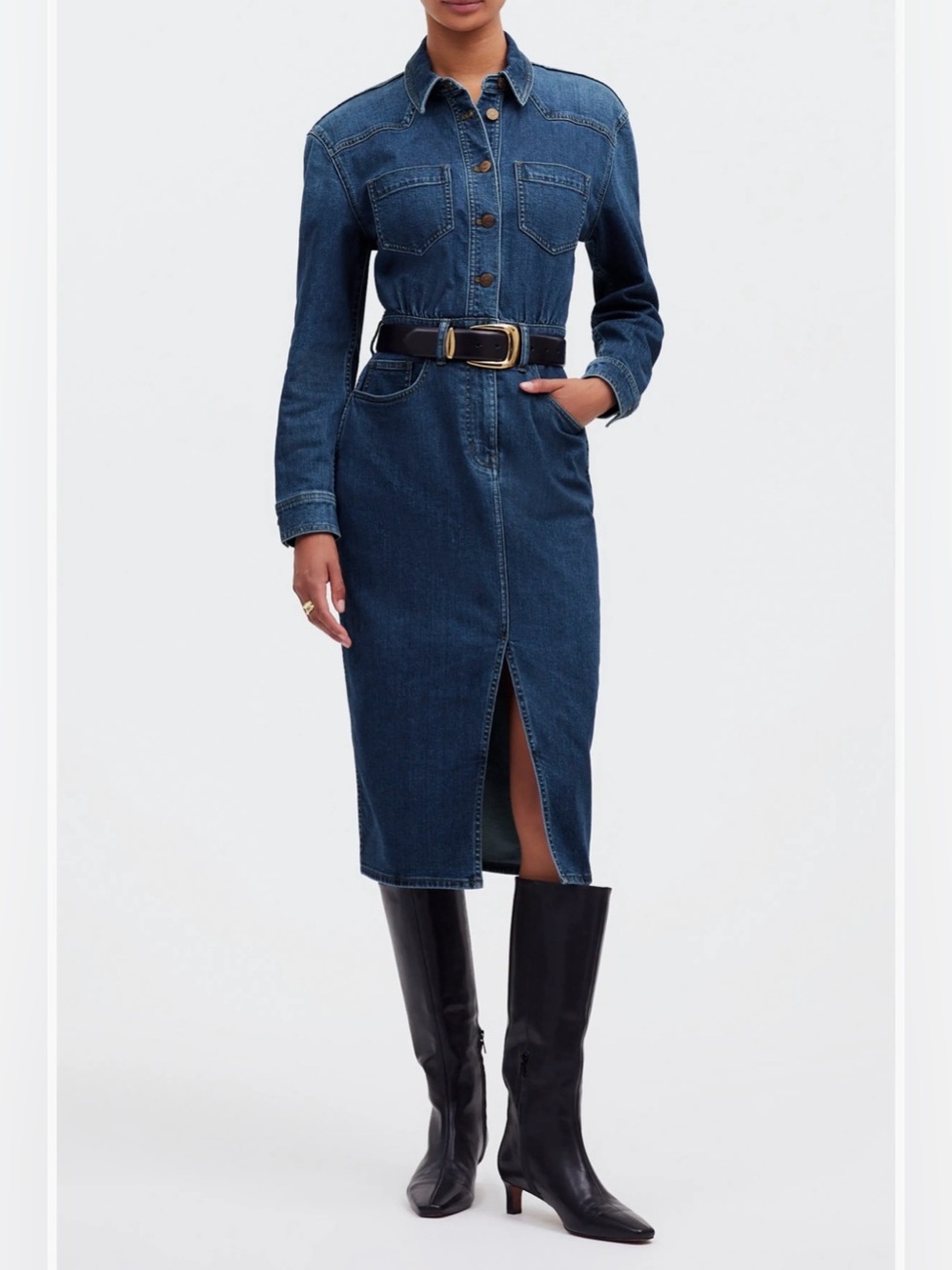 Madewell denim dress